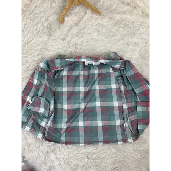 Vintage 80s 90s Iconic Tartan Plaid Oversized Cotton Blazer Spring Summer Preppy - Picture 10 of 11